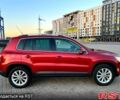 Красный Фольксваген Тигуан, объемом двигателя 2 л и пробегом 205 тыс. км за 13800 $, фото 4 на Automoto.ua