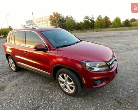 Красный Фольксваген Тигуан, объемом двигателя 1.98 л и пробегом 265 тыс. км за 10500 $, фото 5 на Automoto.ua
