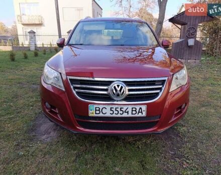 Красный Фольксваген Тигуан, объемом двигателя 1.98 л и пробегом 497 тыс. км за 9000 $, фото 15 на Automoto.ua