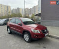 Красный Фольксваген Тигуан, объемом двигателя 1.97 л и пробегом 205 тыс. км за 12500 $, фото 1 на Automoto.ua