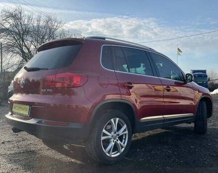 Красный Фольксваген Тигуан, объемом двигателя 1.98 л и пробегом 265 тыс. км за 9990 $, фото 7 на Automoto.ua