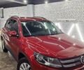 Красный Фольксваген Тигуан, объемом двигателя 1.99 л и пробегом 260 тыс. км за 13000 $, фото 1 на Automoto.ua