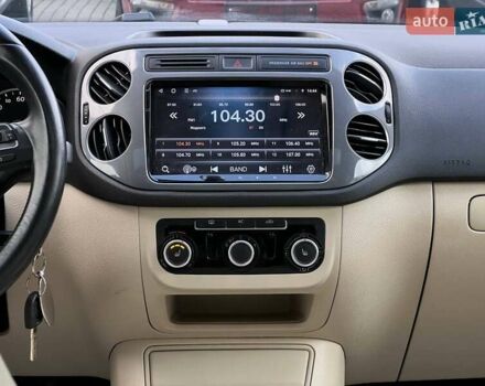 Красный Фольксваген Тигуан, объемом двигателя 1.98 л и пробегом 120 тыс. км за 11800 $, фото 15 на Automoto.ua