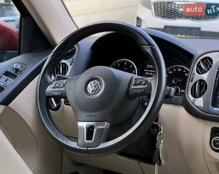 Красный Фольксваген Тигуан, объемом двигателя 1.98 л и пробегом 120 тыс. км за 11800 $, фото 14 на Automoto.ua