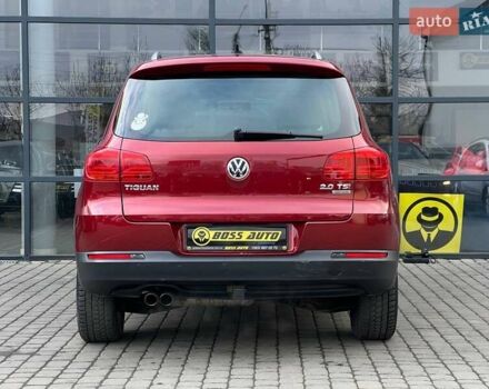 Красный Фольксваген Тигуан, объемом двигателя 1.98 л и пробегом 120 тыс. км за 11800 $, фото 5 на Automoto.ua