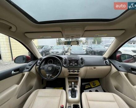 Красный Фольксваген Тигуан, объемом двигателя 1.98 л и пробегом 175 тыс. км за 13800 $, фото 15 на Automoto.ua