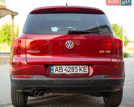 Красный Фольксваген Тигуан, объемом двигателя 1.98 л и пробегом 159 тыс. км за 13300 $, фото 7 на Automoto.ua
