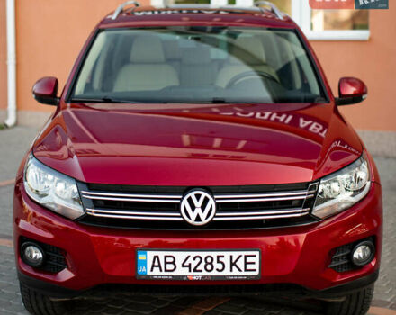 Красный Фольксваген Тигуан, объемом двигателя 1.98 л и пробегом 159 тыс. км за 13300 $, фото 14 на Automoto.ua