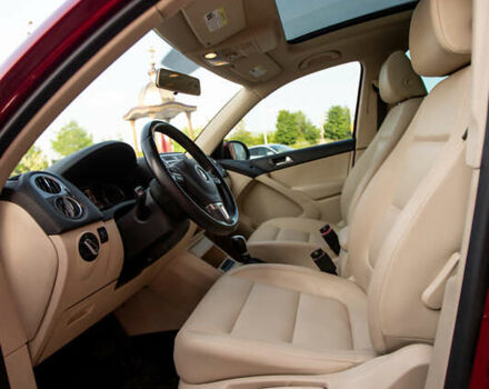 Красный Фольксваген Тигуан, объемом двигателя 1.98 л и пробегом 159 тыс. км за 13300 $, фото 24 на Automoto.ua