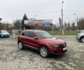 Красный Фольксваген Тигуан, объемом двигателя 2 л и пробегом 210 тыс. км за 10900 $, фото 1 на Automoto.ua