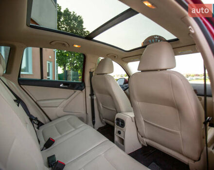 Красный Фольксваген Тигуан, объемом двигателя 1.98 л и пробегом 159 тыс. км за 13300 $, фото 19 на Automoto.ua