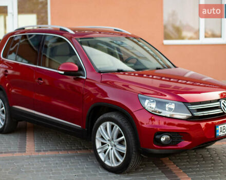 Красный Фольксваген Тигуан, объемом двигателя 1.98 л и пробегом 159 тыс. км за 13300 $, фото 4 на Automoto.ua