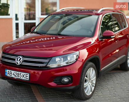 Красный Фольксваген Тигуан, объемом двигателя 1.98 л и пробегом 159 тыс. км за 13300 $, фото 11 на Automoto.ua