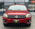 Красный Фольксваген Тигуан, объемом двигателя 1.98 л и пробегом 175 тыс. км за 13800 $, фото 1 на Automoto.ua