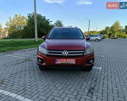 Червоний Фольксваген Тігуан, об'ємом двигуна 1.98 л та пробігом 177 тис. км за 12900 $, фото 7 на Automoto.ua