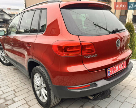Червоний Фольксваген Тігуан, об'ємом двигуна 1.98 л та пробігом 167 тис. км за 11300 $, фото 8 на Automoto.ua
