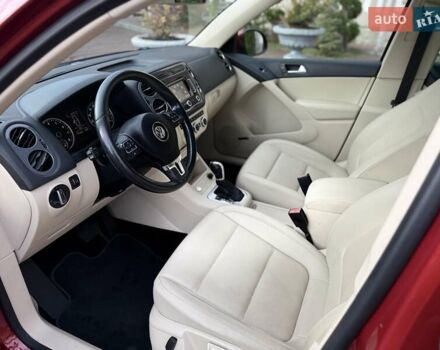 Красный Фольксваген Тигуан, объемом двигателя 1.98 л и пробегом 181 тыс. км за 13499 $, фото 46 на Automoto.ua