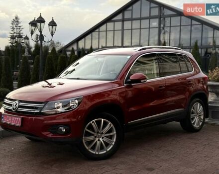 Красный Фольксваген Тигуан, объемом двигателя 1.98 л и пробегом 181 тыс. км за 13499 $, фото 4 на Automoto.ua