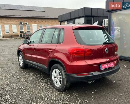Червоний Фольксваген Тігуан, об'ємом двигуна 2 л та пробігом 142 тис. км за 7900 $, фото 7 на Automoto.ua