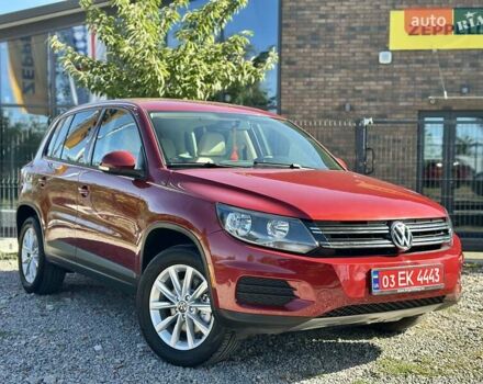 Красный Фольксваген Тигуан, объемом двигателя 2 л и пробегом 236 тыс. км за 12550 $, фото 17 на Automoto.ua