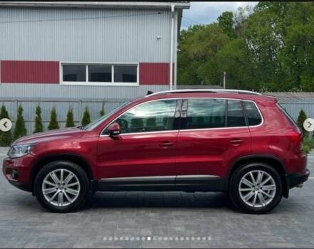 Красный Фольксваген Тигуан, объемом двигателя 2 л и пробегом 205 тыс. км за 12000 $, фото 8 на Automoto.ua