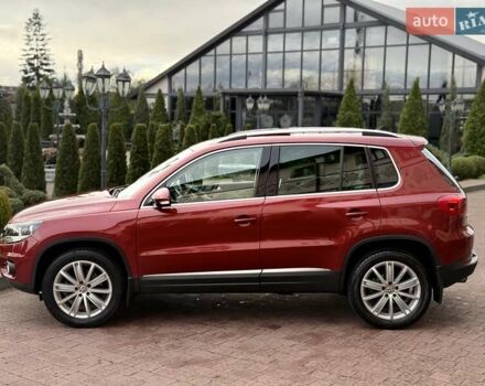 Красный Фольксваген Тигуан, объемом двигателя 1.98 л и пробегом 181 тыс. км за 13499 $, фото 21 на Automoto.ua