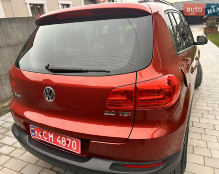 Червоний Фольксваген Тігуан, об'ємом двигуна 1.98 л та пробігом 167 тис. км за 11300 $, фото 6 на Automoto.ua