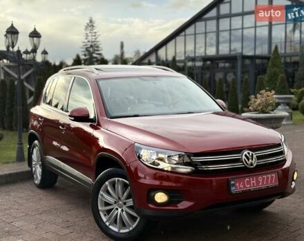Красный Фольксваген Тигуан, объемом двигателя 1.98 л и пробегом 181 тыс. км за 13499 $, фото 14 на Automoto.ua