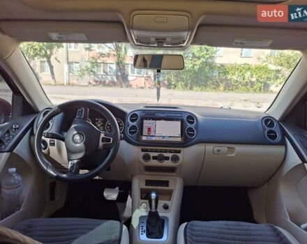 Красный Фольксваген Тигуан, объемом двигателя 1.98 л и пробегом 161 тыс. км за 14900 $, фото 2 на Automoto.ua