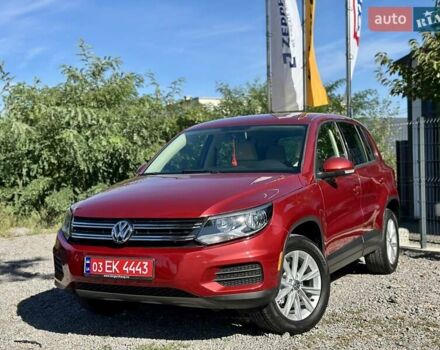 Красный Фольксваген Тигуан, объемом двигателя 2 л и пробегом 236 тыс. км за 12550 $, фото 20 на Automoto.ua