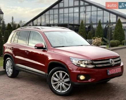 Красный Фольксваген Тигуан, объемом двигателя 1.98 л и пробегом 181 тыс. км за 13499 $, фото 13 на Automoto.ua