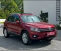 Красный Фольксваген Тигуан, объемом двигателя 2 л и пробегом 205 тыс. км за 12000 $, фото 2 на Automoto.ua