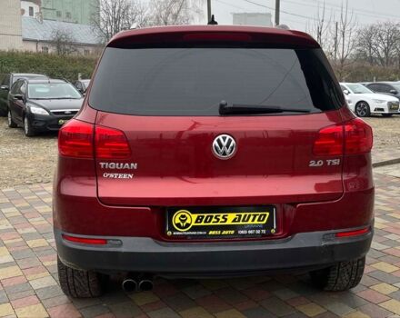 Красный Фольксваген Тигуан, объемом двигателя 2 л и пробегом 231 тыс. км за 12999 $, фото 5 на Automoto.ua