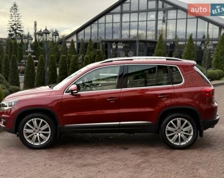 Красный Фольксваген Тигуан, объемом двигателя 1.98 л и пробегом 181 тыс. км за 13499 $, фото 20 на Automoto.ua