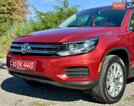 Красный Фольксваген Тигуан, объемом двигателя 2 л и пробегом 236 тыс. км за 12550 $, фото 11 на Automoto.ua
