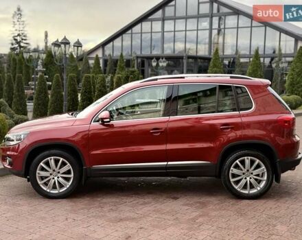 Красный Фольксваген Тигуан, объемом двигателя 1.98 л и пробегом 181 тыс. км за 13499 $, фото 18 на Automoto.ua
