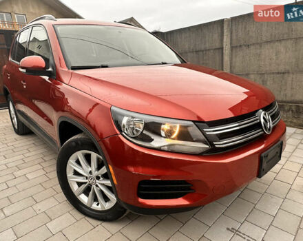 Червоний Фольксваген Тігуан, об'ємом двигуна 1.98 л та пробігом 167 тис. км за 11300 $, фото 1 на Automoto.ua