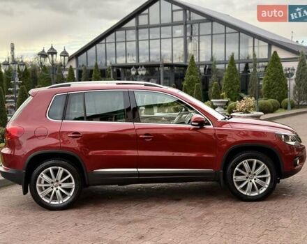 Красный Фольксваген Тигуан, объемом двигателя 1.98 л и пробегом 181 тыс. км за 13499 $, фото 22 на Automoto.ua