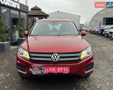 Червоний Фольксваген Тігуан, об'ємом двигуна 2 л та пробігом 142 тис. км за 7900 $, фото 1 на Automoto.ua