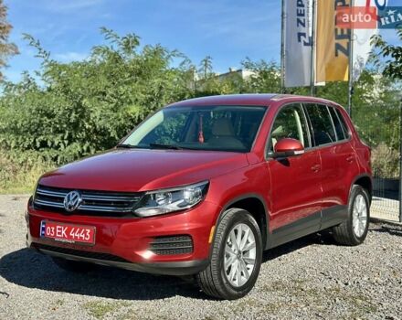 Красный Фольксваген Тигуан, объемом двигателя 2 л и пробегом 236 тыс. км за 12550 $, фото 8 на Automoto.ua