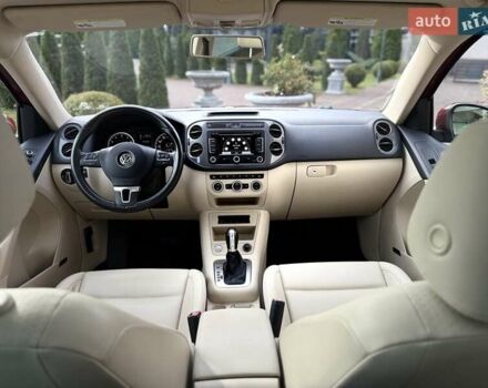 Красный Фольксваген Тигуан, объемом двигателя 1.98 л и пробегом 181 тыс. км за 13499 $, фото 63 на Automoto.ua