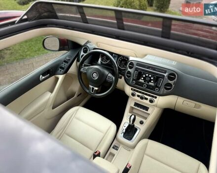 Красный Фольксваген Тигуан, объемом двигателя 1.98 л и пробегом 181 тыс. км за 13499 $, фото 3 на Automoto.ua