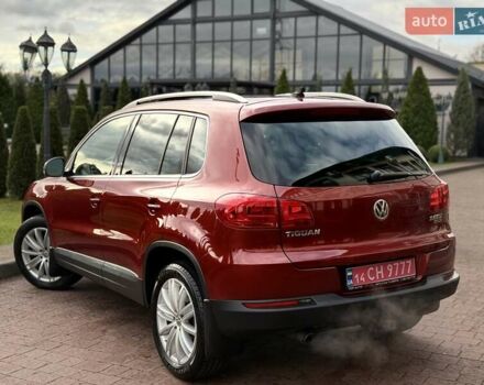 Красный Фольксваген Тигуан, объемом двигателя 1.98 л и пробегом 181 тыс. км за 13499 $, фото 24 на Automoto.ua