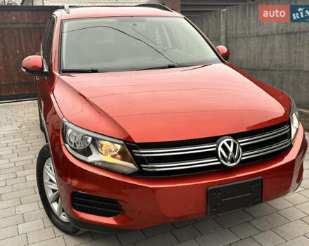 Червоний Фольксваген Тігуан, об'ємом двигуна 1.98 л та пробігом 167 тис. км за 11300 $, фото 4 на Automoto.ua