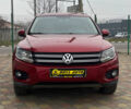 Красный Фольксваген Тигуан, объемом двигателя 2 л и пробегом 231 тыс. км за 12999 $, фото 1 на Automoto.ua
