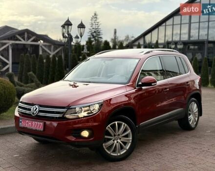 Красный Фольксваген Тигуан, объемом двигателя 1.98 л и пробегом 181 тыс. км за 13499 $, фото 8 на Automoto.ua