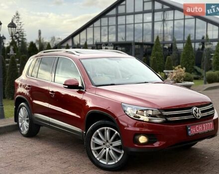 Красный Фольксваген Тигуан, объемом двигателя 1.98 л и пробегом 181 тыс. км за 13499 $, фото 12 на Automoto.ua
