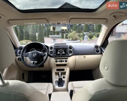 Красный Фольксваген Тигуан, объемом двигателя 1.98 л и пробегом 181 тыс. км за 13499 $, фото 2 на Automoto.ua