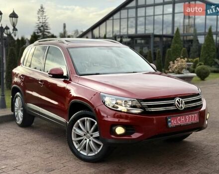 Красный Фольксваген Тигуан, объемом двигателя 1.98 л и пробегом 181 тыс. км за 13499 $, фото 11 на Automoto.ua
