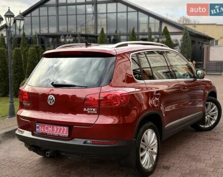 Красный Фольксваген Тигуан, объемом двигателя 1.98 л и пробегом 181 тыс. км за 13499 $, фото 29 на Automoto.ua